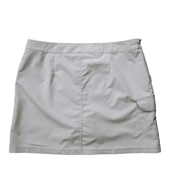 Avia Sports Athletic Athleisure Skort,  Tan, L - Picture 6 of 8